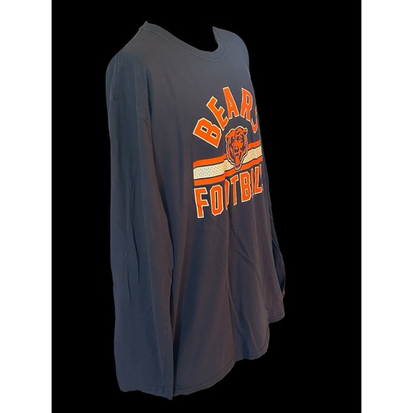 Chicago Bears Mens NFL Team Apparel XXL Long Sleeve Shirt NFL Football Size 2XL - Picture 2 of 7